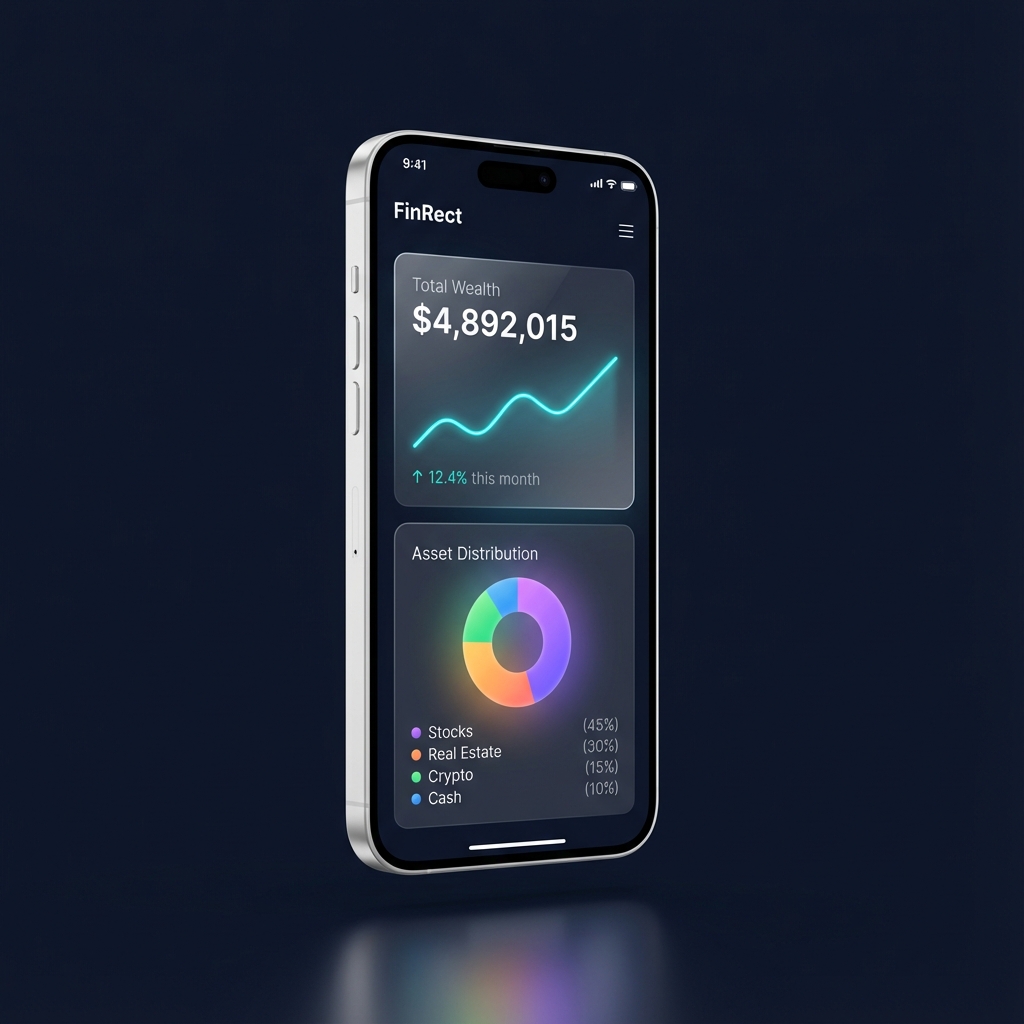 FinRect Mobil Uygulama Ekranı